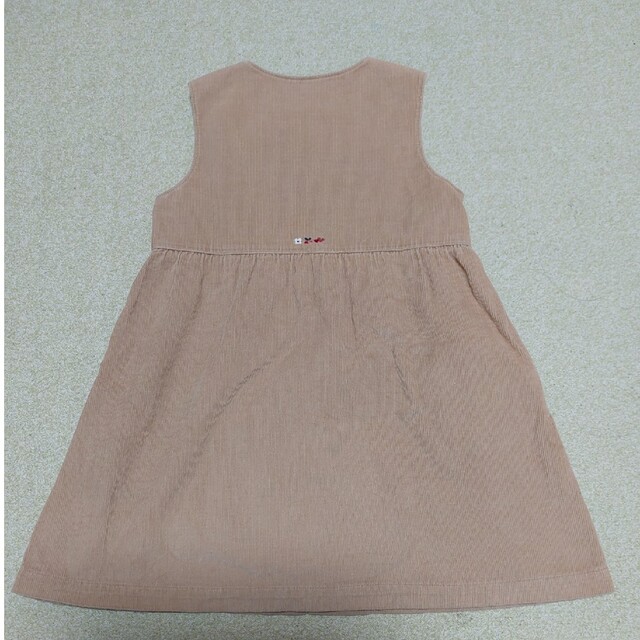 familiar(ファミリア)のfamiliar　ジャンパースカート　サイズ110　コーデュロイ キッズ/ベビー/マタニティのキッズ服女の子用(90cm~)(ワンピース)の商品写真