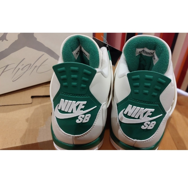 Nike SB × Air Jordan 4 Pine Green 　28cm