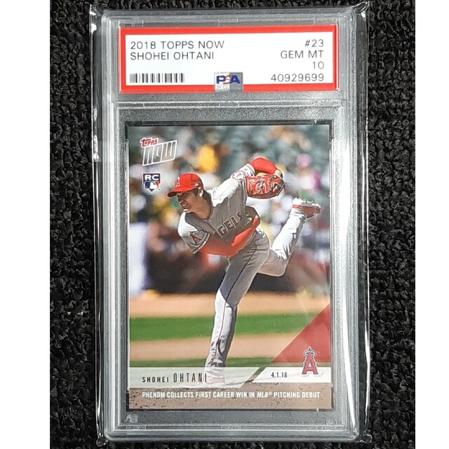 2019 topps now 大谷翔平　サイクル安打　psa10