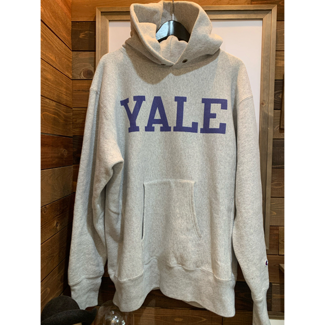 リバースウィーブ パーカー チャンピオン 単色タグ YALE イエール 70