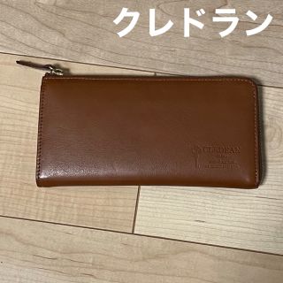 クレドラン(CLEDRAN)のクレドラン　長財布　L字ファスナー　ブラウン　コンパクト(財布)