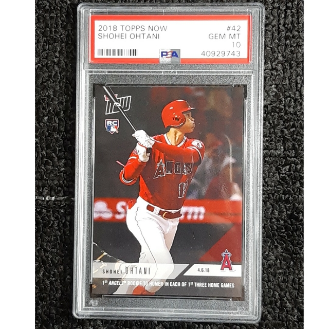 クーポン対象外】 大谷翔平 psa10 2018 TOPPS NOW # 42 英語版