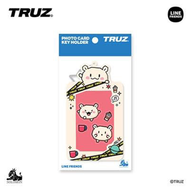 TREASURE(トレジャー)のTREASURE TRUZ フォトカードキーホルダー　ハルト　ルル エンタメ/ホビーのおもちゃ/ぬいぐるみ(キャラクターグッズ)の商品写真