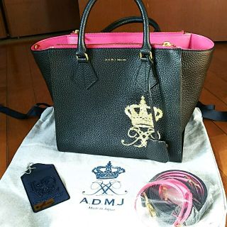 エーディーエムジェイ(A.D.M.J.)のA.D.M.J. アクセソワ トートバッグ  ほぼ新品(トートバッグ)