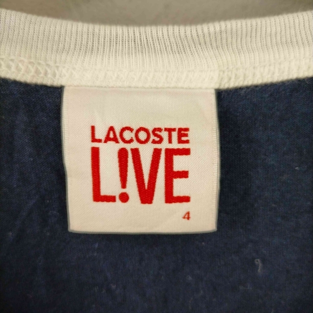 LACOSTE L!VE(ラコステライブ)のLacoste Live(ラコステライブ) ロゴ タンクトップ メンズ トップス メンズのトップス(タンクトップ)の商品写真