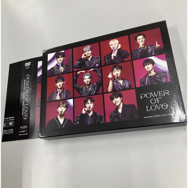 SEVENTEEN POWER OF LOVE JAPAN DVD