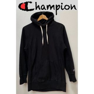 チャンピオン(Champion)のChampionリバースウィーブ　プルオーバーパーカー　トリコタグ復刻　ブラック(パーカー)