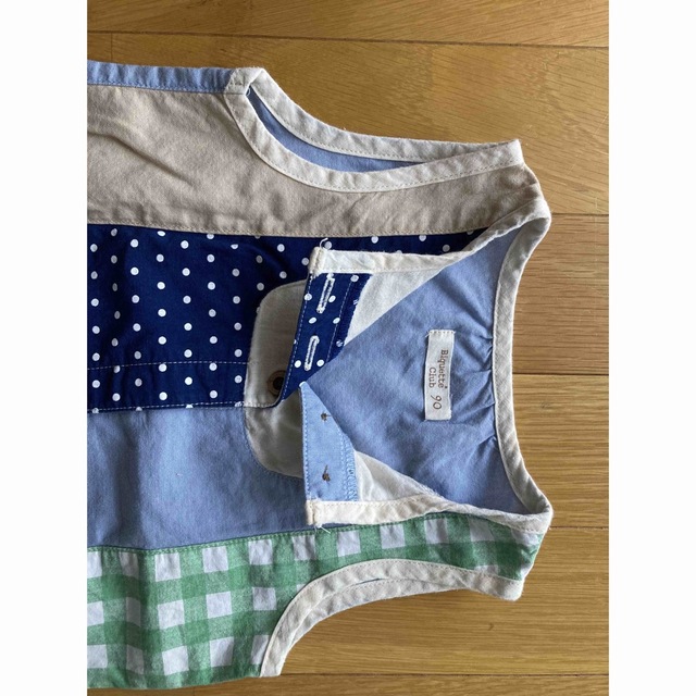 キムラタン(キムラタン)の子供服　チュニック　90 キッズ/ベビー/マタニティのキッズ服女の子用(90cm~)(Tシャツ/カットソー)の商品写真