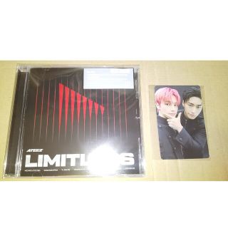 エイティーズ(ATEEZ)のATEEZ SAN & WOOYONG トレカ Limitless 通常盤(ポップス/ロック(邦楽))