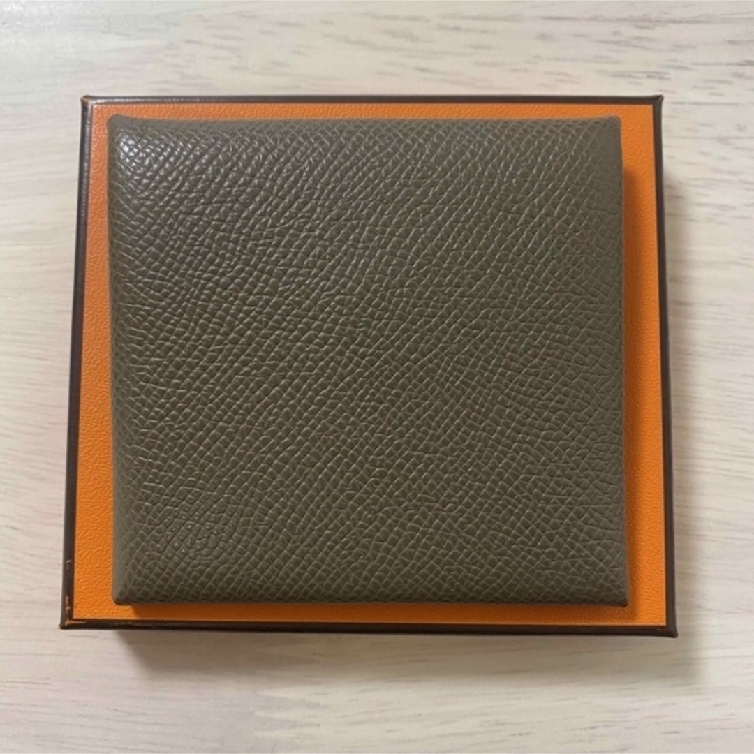 Hermes(エルメス)のHERMES エルメス バスティア　エトゥープ　U刻印 レディースのファッション小物(コインケース)の商品写真