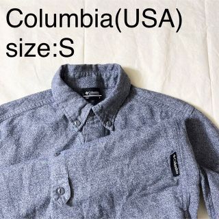 コロンビア(Columbia)のColumbia(USA)ビンテージコットンフランネルシャツ(シャツ)