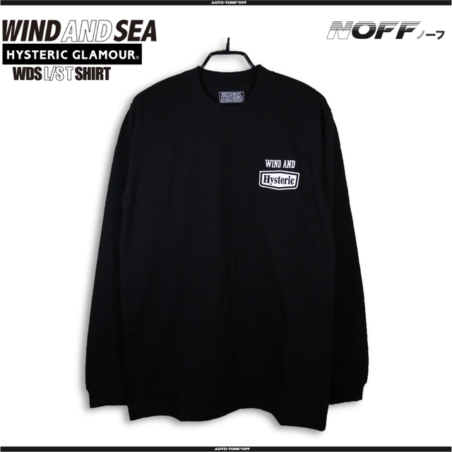 WIND AND SEA HYSTERIC GLAMOUR コラボロングtシャツ - Tシャツ