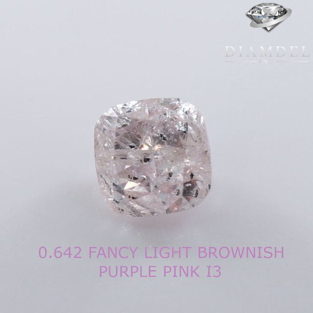 ピンクダイヤモンドルース/ F.L.P.PINK/ 0.132 ct.