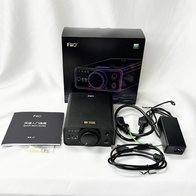 FIIO DAC内蔵 ヘッドホンアンプ K7  (FIO-K7-B)