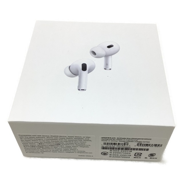 ▲▲Apple アップル AirPods PRO 第二世代  MQD83J/A 7