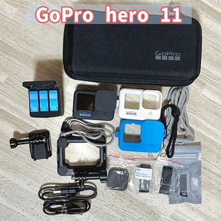 ゴープロ(GoPro)のGoPro hero 11⭐︎アクセサリー多数あり！！(ビデオカメラ)