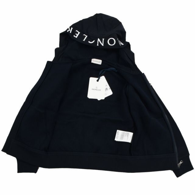 MONCLER(モンクレール)の【NAVY】モンクレール パーカー キッズ キッズ/ベビー/マタニティのキッズ服女の子用(90cm~)(ジャケット/上着)の商品写真