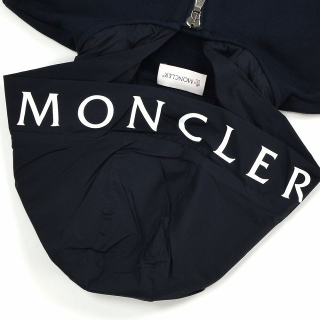 MONCLER(モンクレール)の【NAVY】モンクレール パーカー キッズ キッズ/ベビー/マタニティのキッズ服女の子用(90cm~)(ジャケット/上着)の商品写真