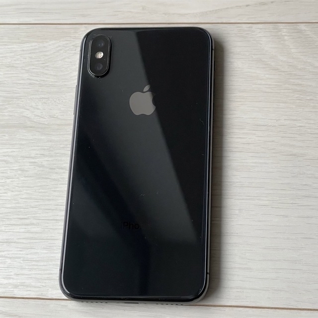 Apple - iPhone X 256GB スペースグレイ SIMフリー 本体 箱・付属品 ...