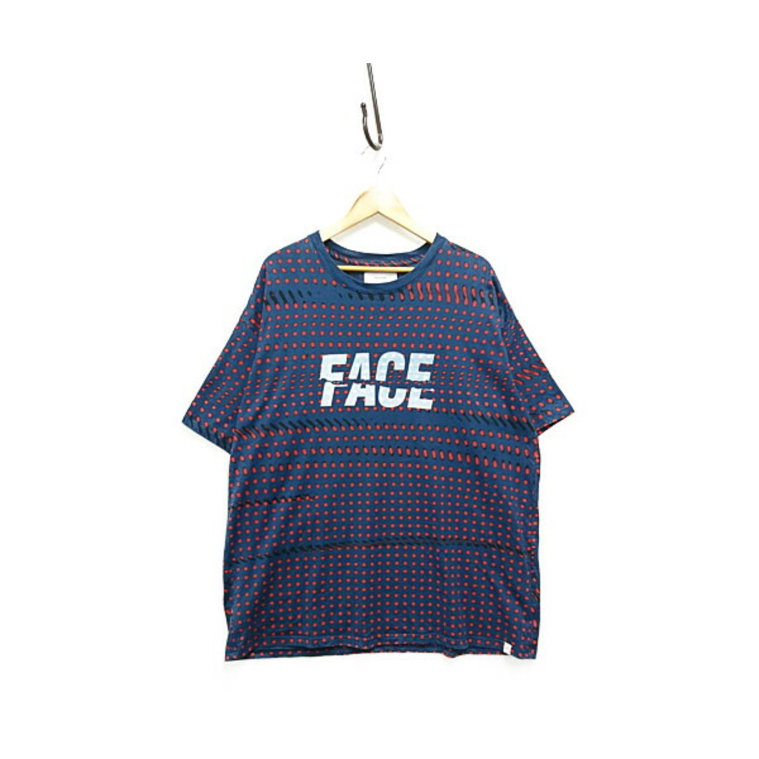 FACETASM(ファセッタズム)のFACETASM ファセッタズム 品番 RB-TEE-U09 ロゴ 総柄 ビッグシルエット 半袖Ｔシャツ ネイビー 正規品 / B2334 メンズのトップス(Tシャツ/カットソー(半袖/袖なし))の商品写真