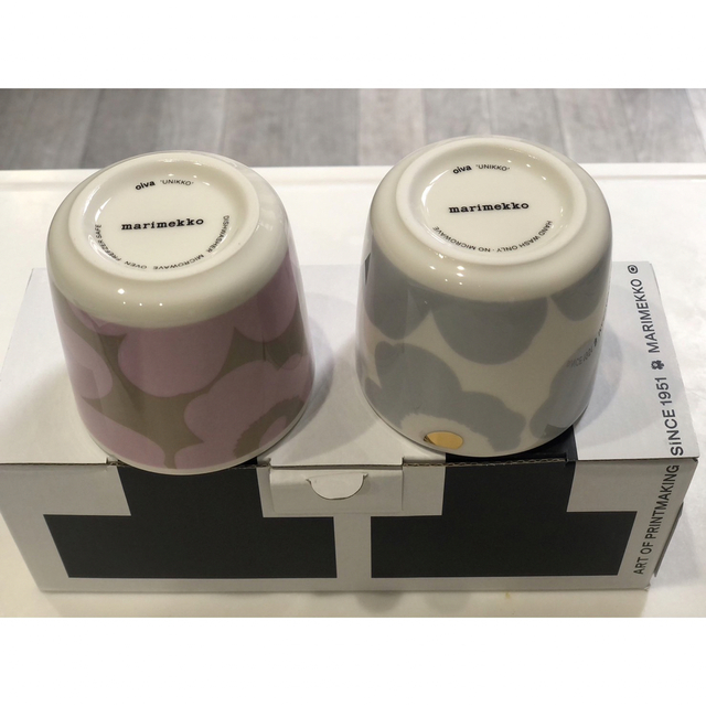 marimekko(マリメッコ)のマリメッコ　Unikko コーヒーカップセット インテリア/住まい/日用品のキッチン/食器(グラス/カップ)の商品写真