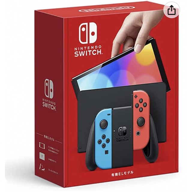 任天堂Switch 有機ELモデル　赤青　新品未開封　ネオン