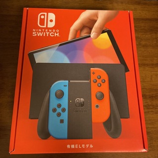 Nintendo Switch - 任天堂Switch 有機ELモデル 赤青 新品未開封 ネオン