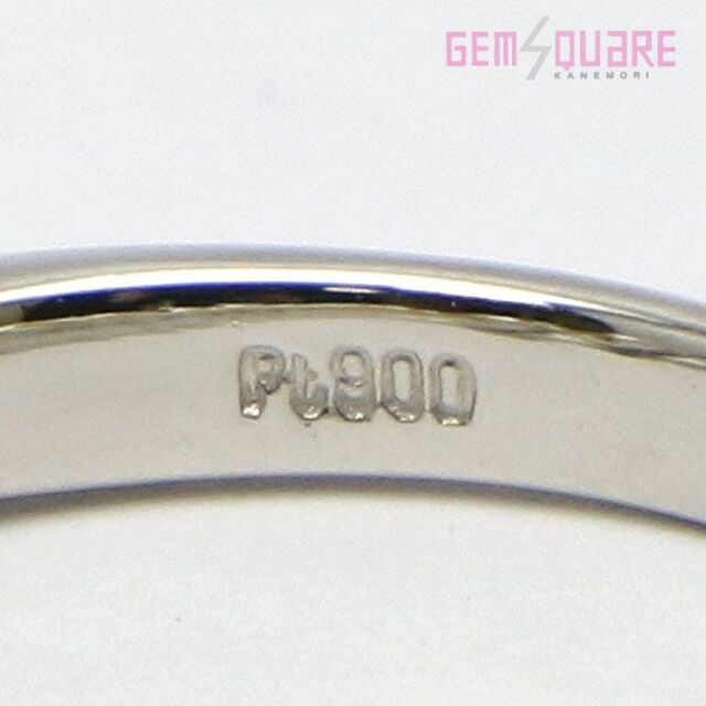 Pt900 ダイヤモンド 一文字 リング D1.00 11.5号 仕上げ済 レディースのアクセサリー(リング(指輪))の商品写真