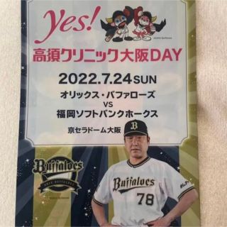 オリックスバファローズ(オリックス・バファローズ)のオリックスバファローズ クリアファイル(記念品/関連グッズ)