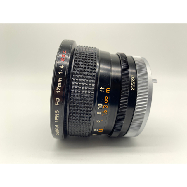 Canon】FD 17mm F4 S.S.C Oマーク 単焦点 キャノン Canon】FD 17mm F4 S.S.C Oマーク 単焦点 キャノン