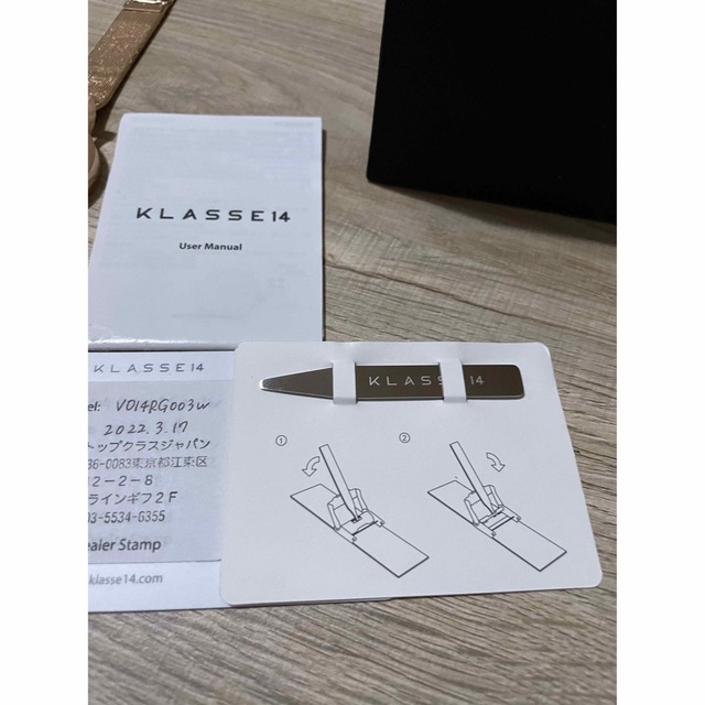 KLASSE14(クラスフォーティーン)の腕時計　KLASSE14  レディースのファッション小物(腕時計)の商品写真