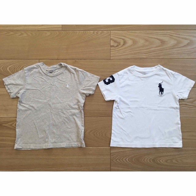 POLO RALPH LAUREN(ポロラルフローレン)のポロラルフローレン　Tシャツ2枚　110-115 キッズ/ベビー/マタニティのキッズ服男の子用(90cm~)(Tシャツ/カットソー)の商品写真