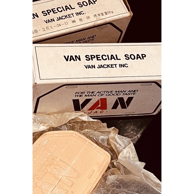 旧VAN JACKET SPECIAL SOAPノベルティ石けんプレート型