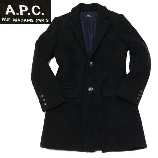 最適な価格 A.P.C.アーペーセー◇フランス製◇メンズチェスターコート