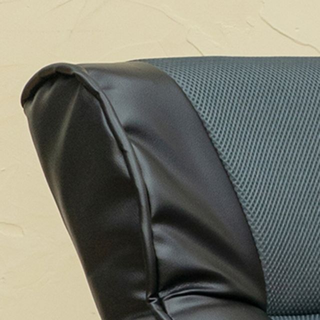 SKB ZCMS　座椅子　1脚　メッシュ　ブラック インテリア/住まい/日用品の椅子/チェア(座椅子)の商品写真