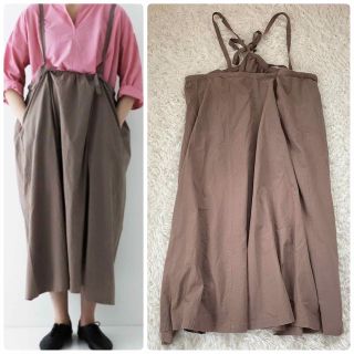 ネストローブ ロングスカート/マキシスカート(ブラウン/茶色系)の