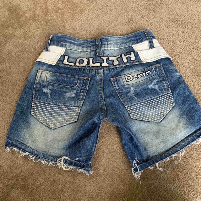 LOLITAJEANS(ロリータジーンズ)のロリータ　ジーンズ　ショートパンツ　XS レディースのパンツ(ショートパンツ)の商品写真