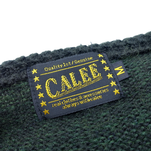 CALEE(キャリー)の CALEE SHAGGY KNIT SWEATER OLIVE  メンズのトップス(ニット/セーター)の商品写真