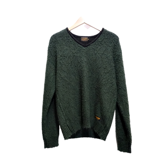 キャリー(CALEE)の CALEE SHAGGY KNIT SWEATER OLIVE (ニット/セーター)