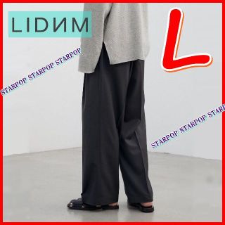 リドム(LIDNM)のLIDNM WOOL HERRINGBONE SLACKS Super130’s(スラックス)