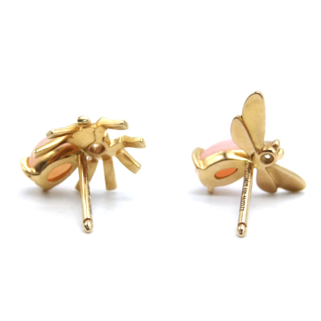 CHAUMET - ショーメ アトラップモア ピアス K18 ピンク ゴールド CHAUMET - ショーメ アトラップモア ピアス K18 ピンク ゴールド