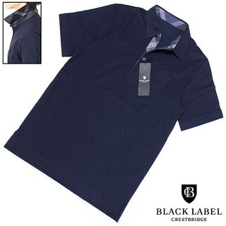ブラックレーベルクレストブリッジ(BLACK LABEL CRESTBRIDGE)のL 新品 ブラックレーベル クレストブリッジ エンブレム刺繍 半袖ポロシャツ(ポロシャツ)