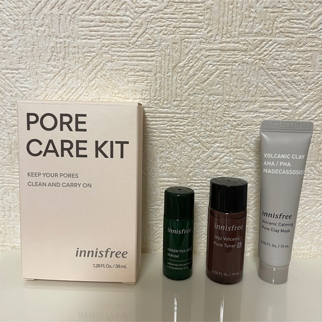 Innisfree(イニスフリー)のイニスフリー　ポアケア　キット コスメ/美容のキット/セット(サンプル/トライアルキット)の商品写真