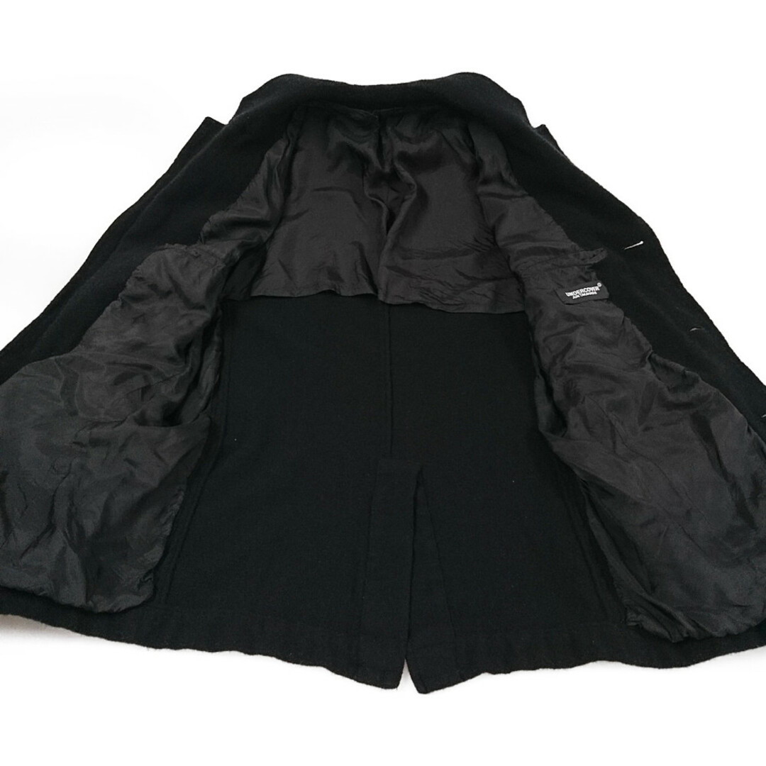 UNDERCOVER(アンダーカバー)のUNDERCOVER JUN TAKAHASHI アンダーカバー 品番 UCZ4101-2 縮絨 3B ジャケット ブラック サイズ2 正規品 / 24899 メンズのジャケット/アウター(その他)の商品写真