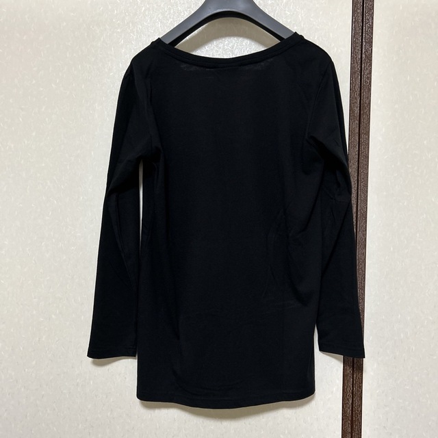 プリント柄Vネックカットソー メンズのトップス(Tシャツ/カットソー(七分/長袖))の商品写真