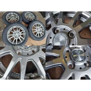 PREDICT 13インチ 軽自動車用 新品タイヤ付 エッセ ミラ、ワゴンR