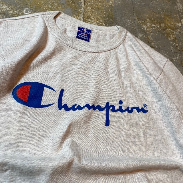 Champion(チャンピオン)の90s チャンピオン tシャツ USA製 M グレー メンズのトップス(Tシャツ/カットソー(半袖/袖なし))の商品写真