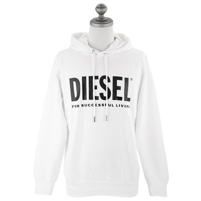 フーディー DIESEL 00SAQJ 0BAWT ホワイト Mサイズ