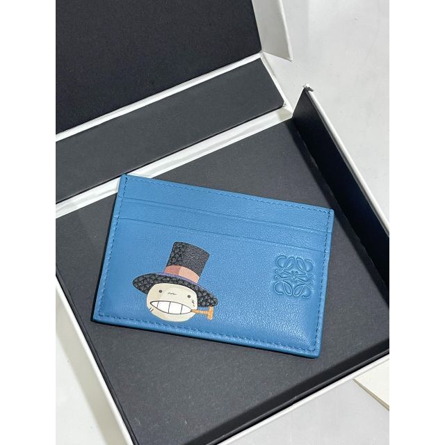 LOEWE ハウルの動く城 カカシのカブ プレーン カードホルダー(ケース