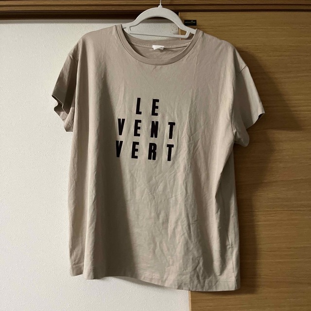 IENA LE VENT VERT Tシャツ　ベージュ 2